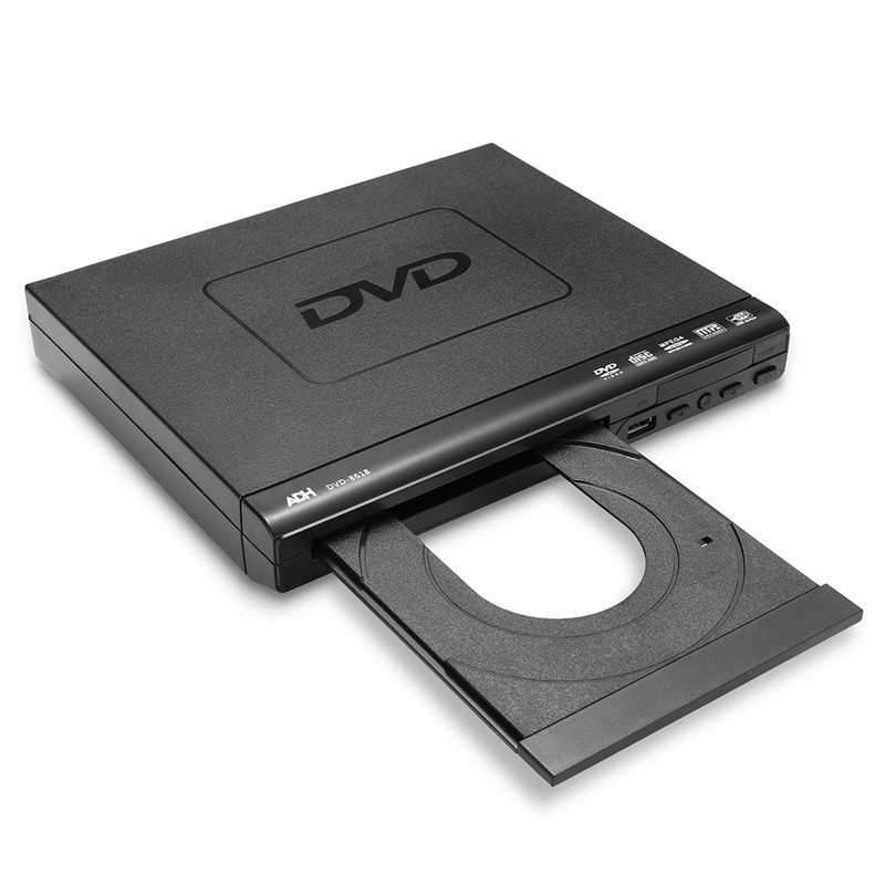 Đầu đọc đĩa DVD có điều khiển từ xa kết nối USB SD