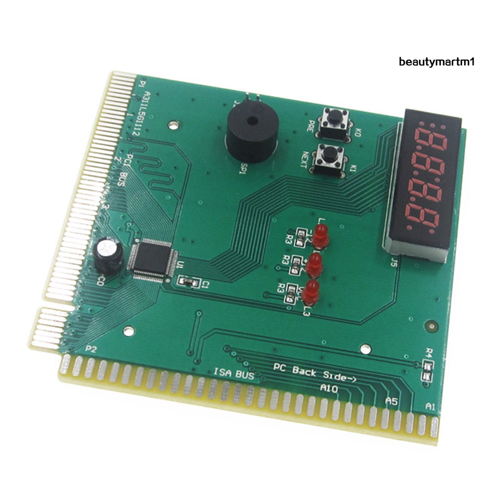 Thẻ Chẩn Đoán Bo Mạch Chủ Pc Analyzer 4 Chữ Số Chuyên Dụng Cho Pci Isa | BigBuy360 - bigbuy360.vn