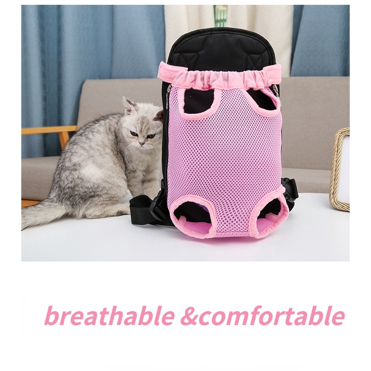 Đai đeo địu thú cưng tùy chọn màu sắc kích thước