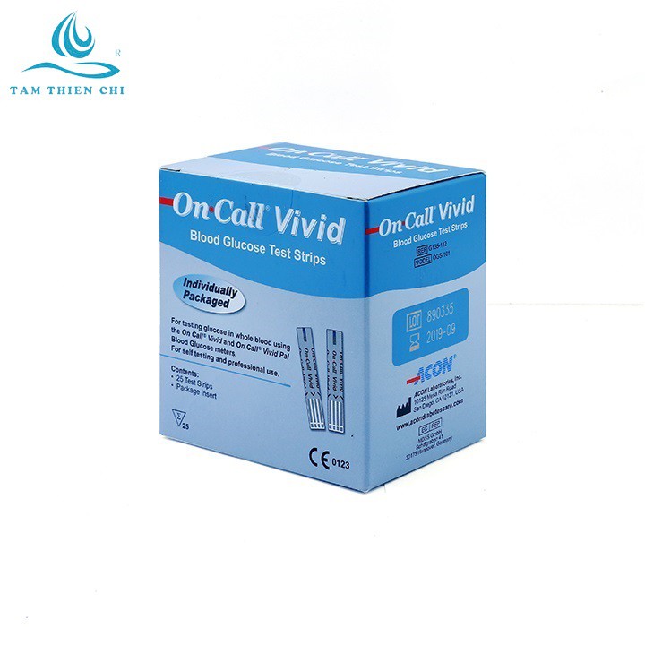 Máy đo đường ACON On Call Vivid kèm 25 test thử TTC