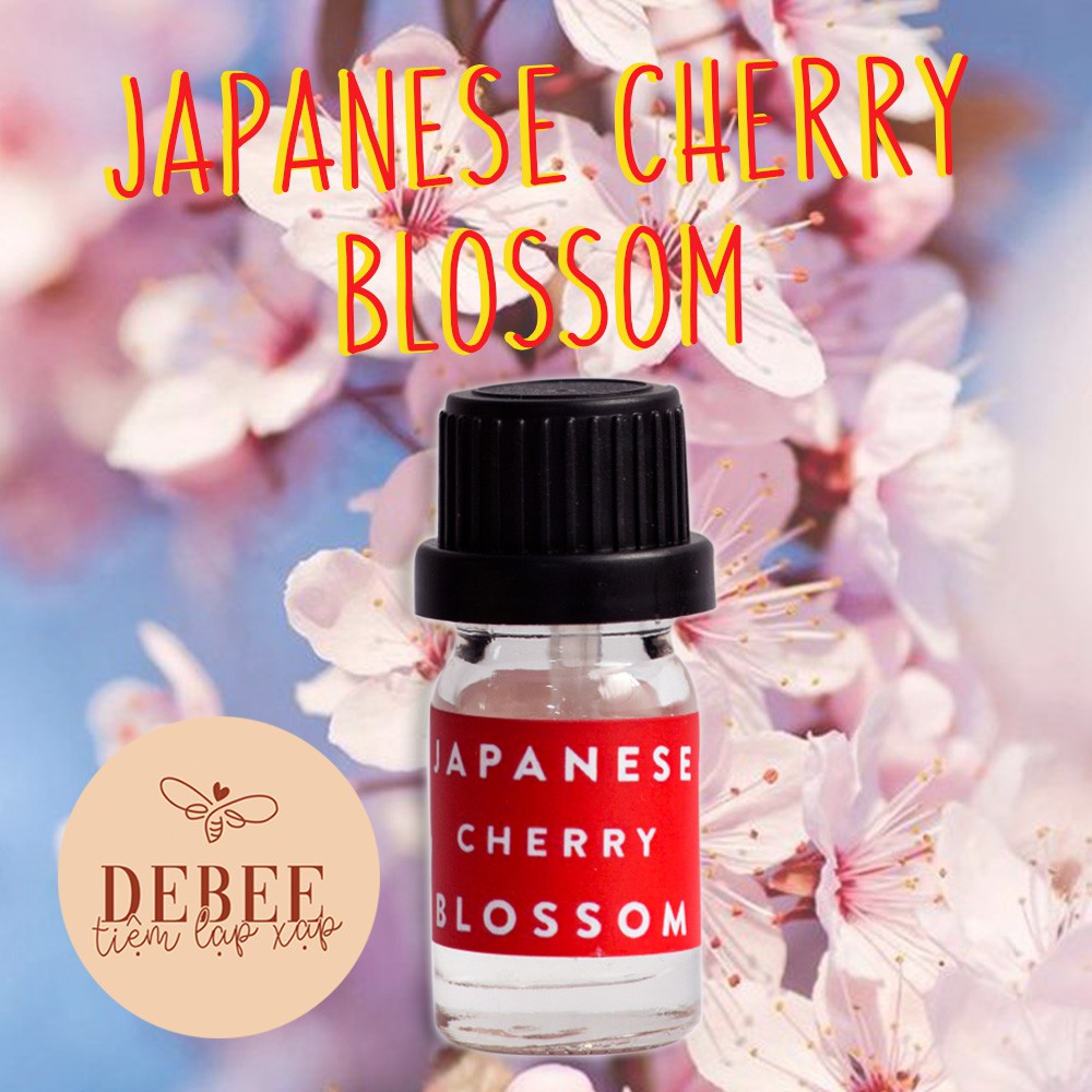 [MÙI NGỌT NHẸ] Tinh dầu thơm phòng Japanese Cherry Blossom - Bath & Body Works 5ml