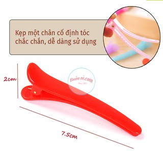 Kẹp tóc mỏ vịt nhựa đa năng 01069