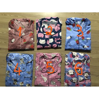 Bộ Pijama cao cấp thô kate