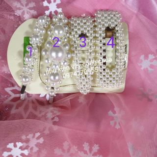 Cài tóc  đính hạt