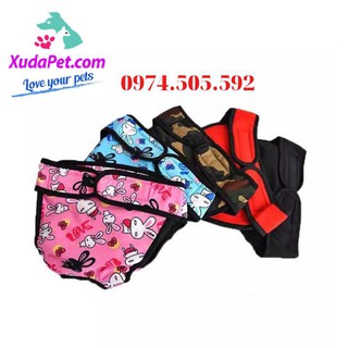 [HÀNG HOT] - QUẦN TẢ CHO CHÓ TỚI KỲ KINH NGUYỆT XUDAPET07