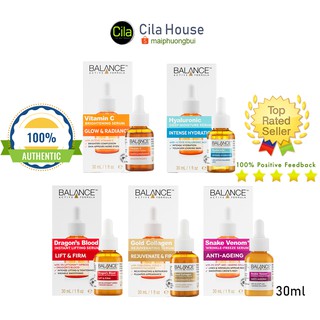 Tinh chất Balance Vitamin C/ Hyaluronic /Collagen / Niacinamide 15% 30ml - Cila House