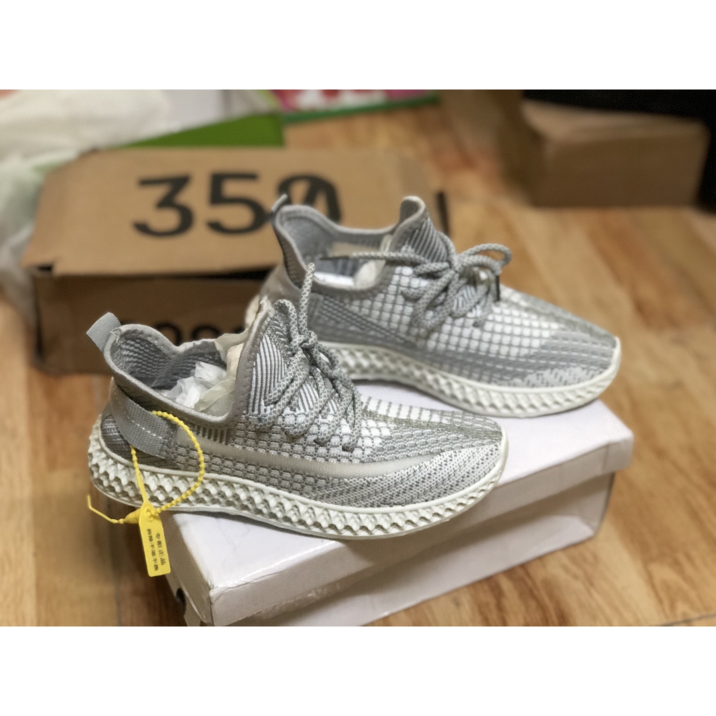 Giày Thể Thao Đế Cao Su Cách Điệu Sần Đế Ong Siêu Êm