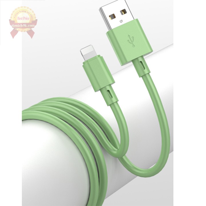 Dây cáp uốn dẻo sạc nhanh QC 3.0 silicon Type C USB dài 1m 3m cho ĐT