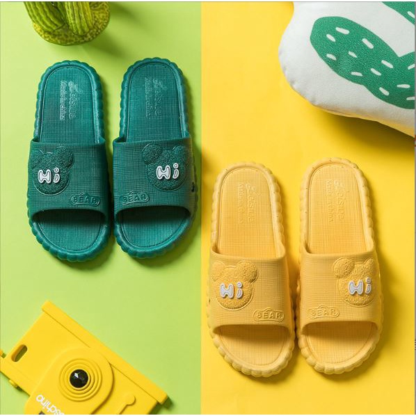 Dép đi trong nhà văn phòng siêu nhẹ Dép lê mang nhà tắm chống trơn trượt