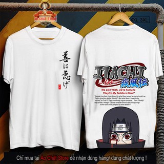 (SIÊU PHẨM) Áo Uchiha Itachi Naruto cao cấp - Áo thun ITACHI NARUTO độc giá rẻ NT24