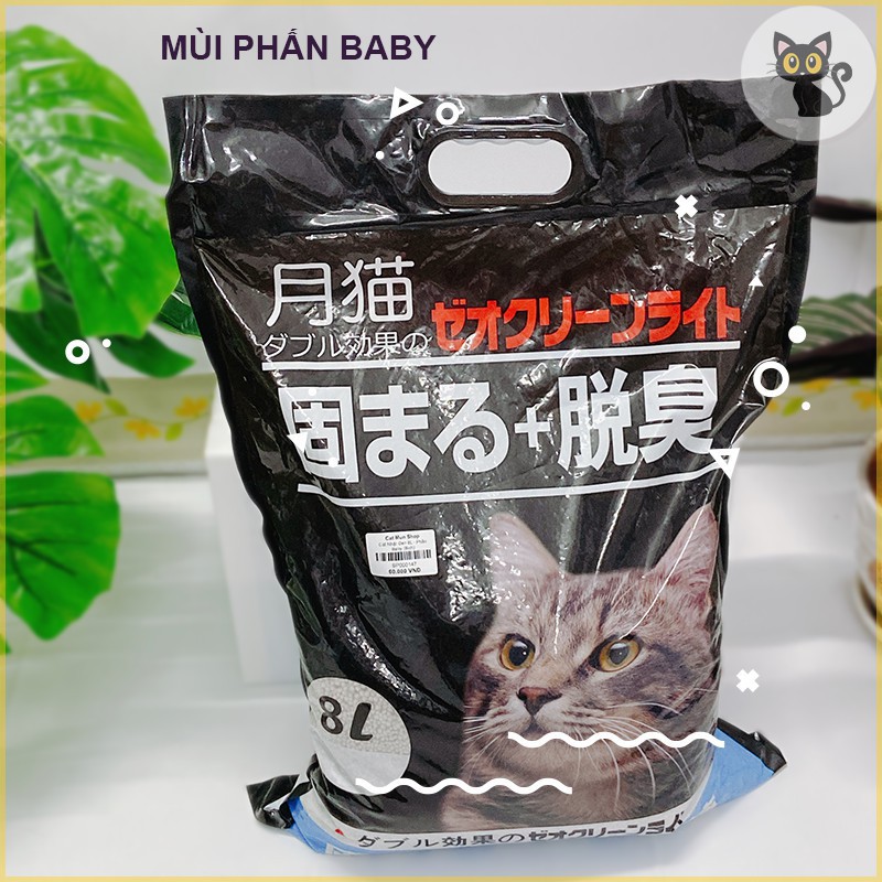 Cát vệ sinh cho mèo 8L Cát Nhật - Cát vệ sinh cho mèo