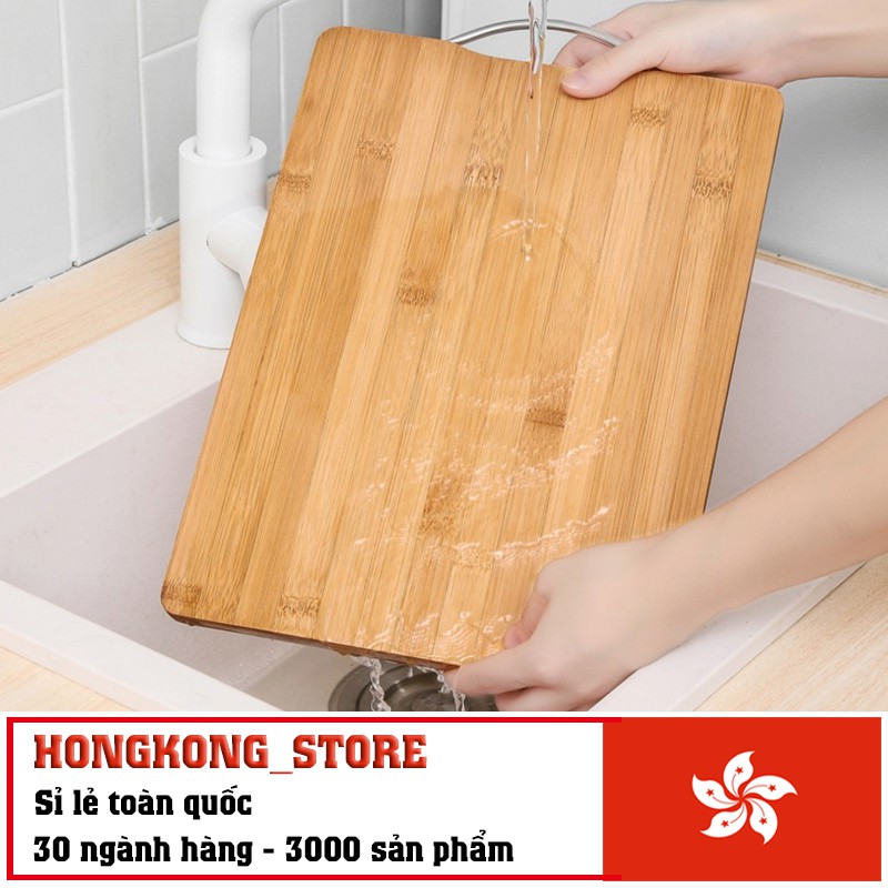 [Mã 151LSSALE giảm 10k đơn 50k] Thớt gỗ vuông nhà bếp bằng gỗ tre siêu bền đẹp - Thớt gỗ chống nấm mốc cho gia đình bạn