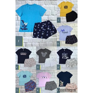 Set đồ bộ nữ đùi thun cotton cao cấp freesize 40kg - 65kg