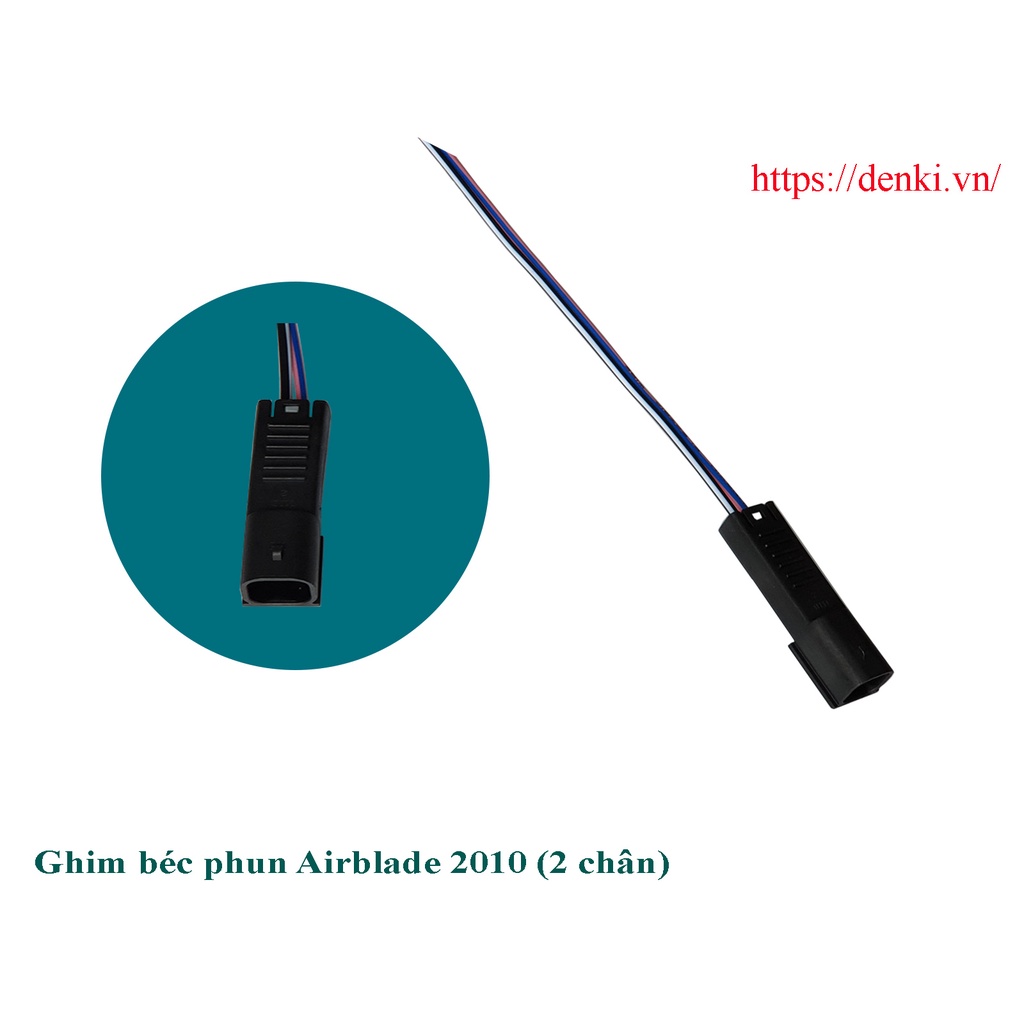 Giắc ghim ECU EXCITER 150, NOUVO, AirBlade, SIRIUS, LEAD, SH ý, VISION