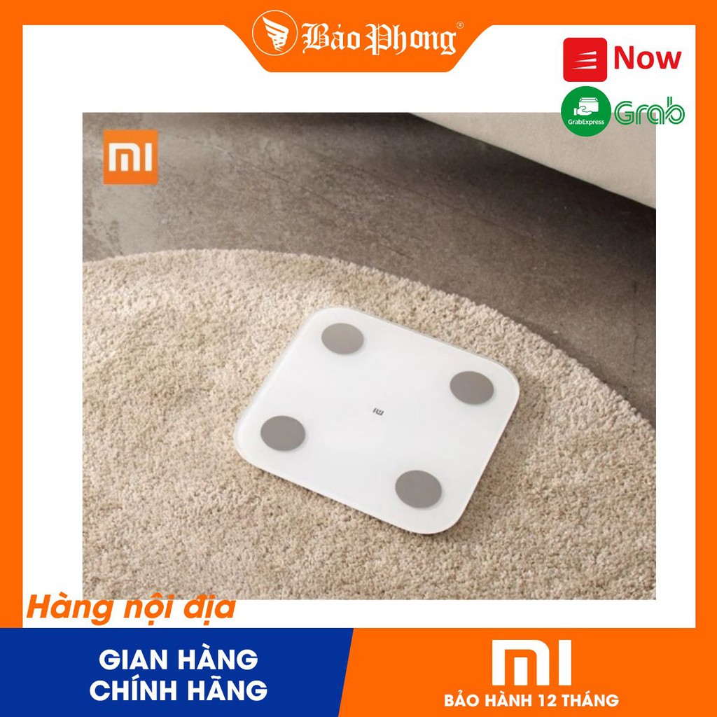 Cân điện tử XIAOMI Mi body fat weigt tester 2