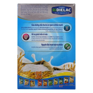 Bột ăn dặm RiDielac gạo sữa 200gr