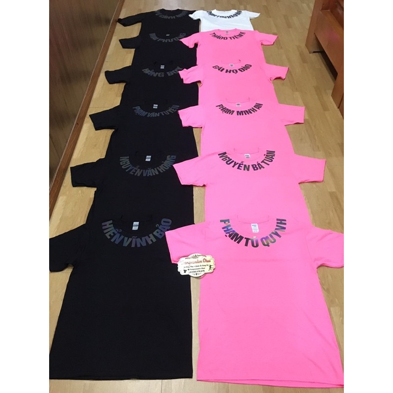 Áo phông 100% cotton in theo yêu cầu