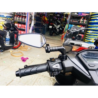 Gương chiếu hậu CRG , kiếng crg bắt gù chân kiếng các loại xe exciter msx winner sonic satria raider tnt mv agusta vario
