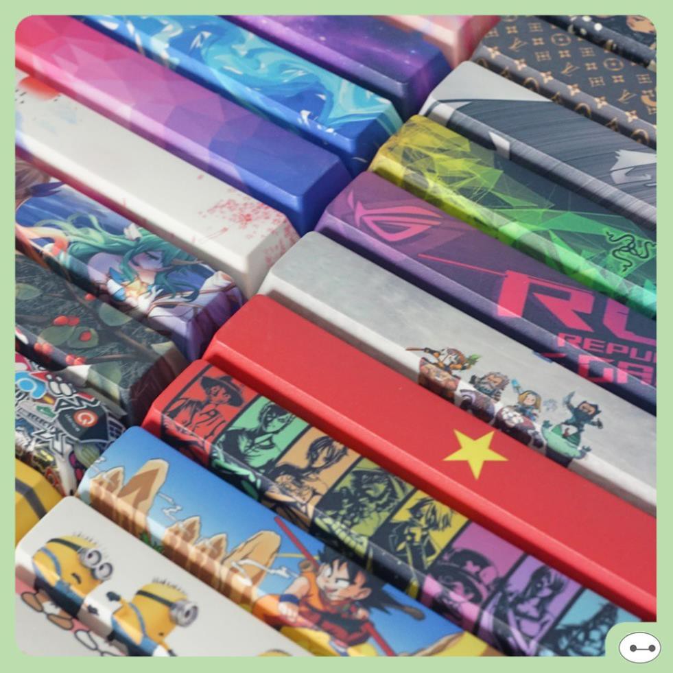 NÚT KEPCAP SPACE LẺ IN HÌNH DÀNH CHO BÀN PHÍM CƠ ALBUM2
