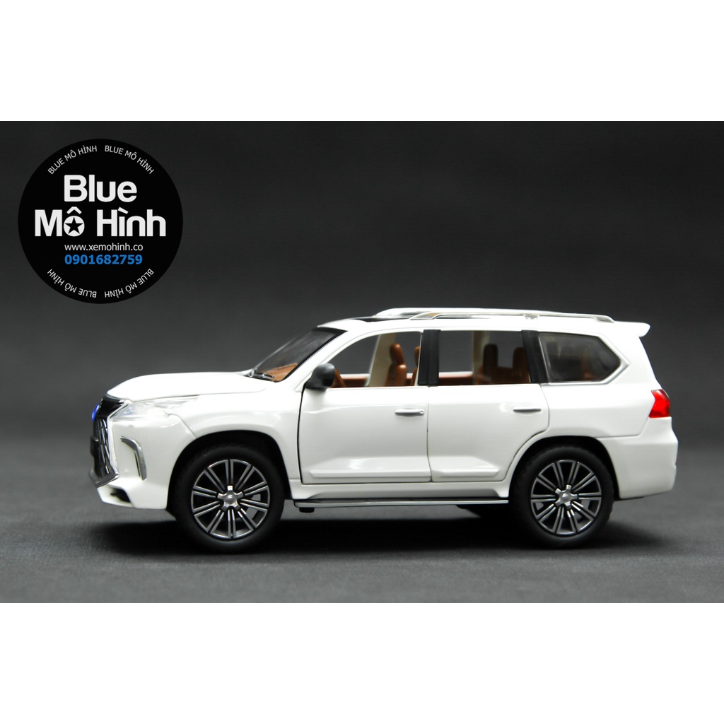 Blue mô hình | Xe mô hình Lexus LX570 New SUV mở hết cửa tuyệt đẹp 1:24