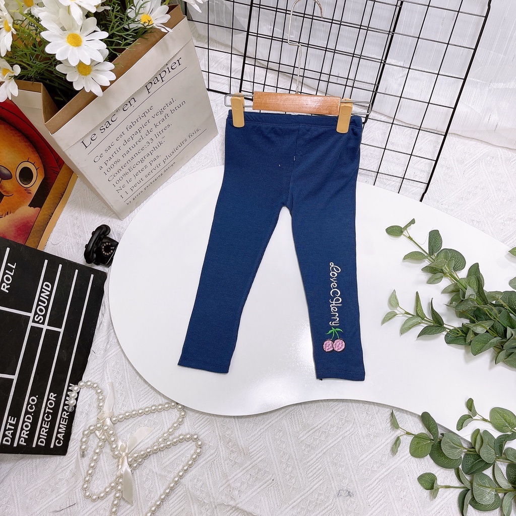 Quần dài leging chất cotton cho bé trai và gái 8-18kg