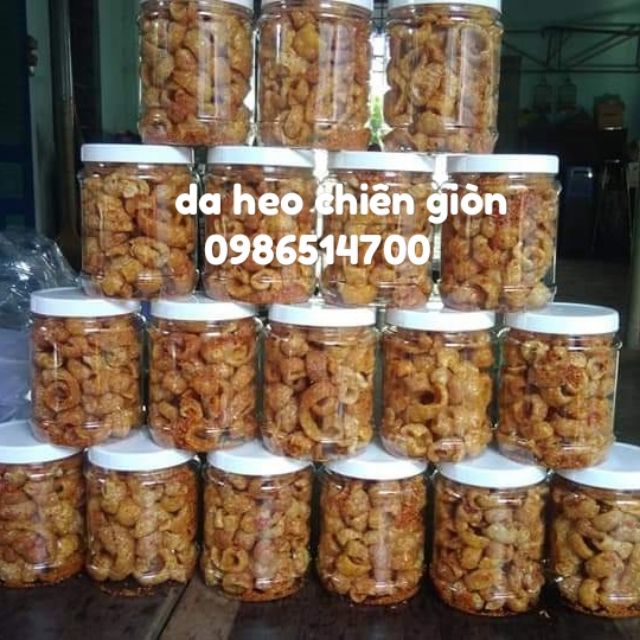 Sỉ và lẻ Da heo chiên giòn (hủ 300g)