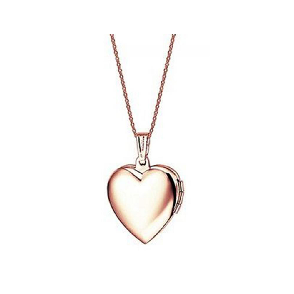 🌟YEW🌟 Men Women Necklace Lover Heart Shaped Photo Picture Locket Gift Chain Friend Fashion Jewelry Pendant/Multicolor