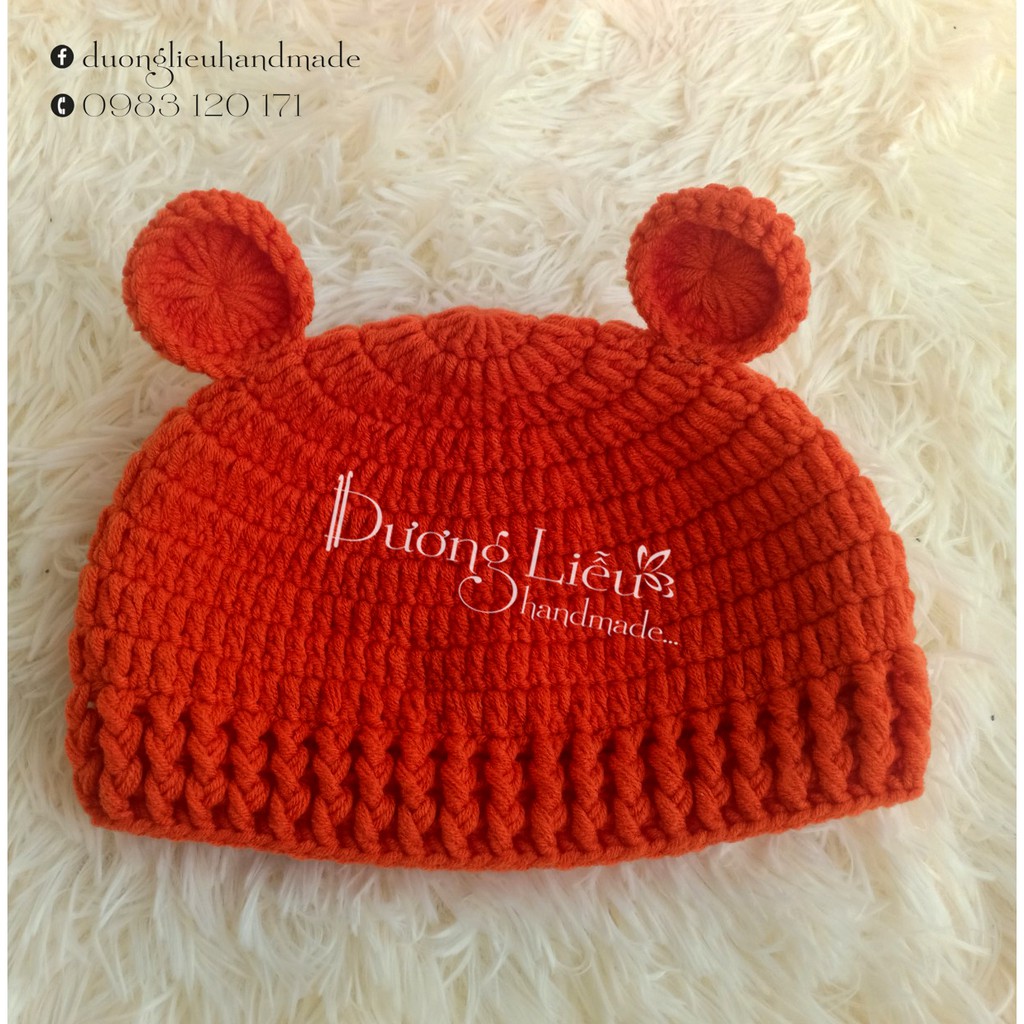 NÓN LEN TRÙM TAI CHO BÉ TỪ 0 ĐẾN 3 TUỎI