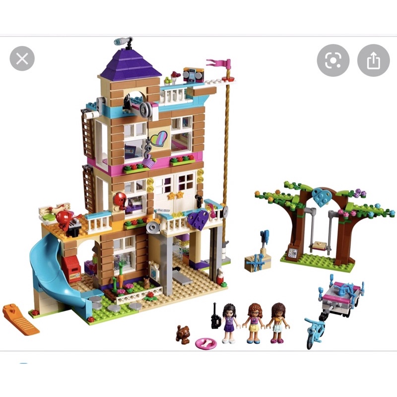 Lego friend ngôi nhà vui nhộn- xếp hình friends con gái