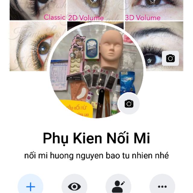 Phụ kiện nối mi & nail