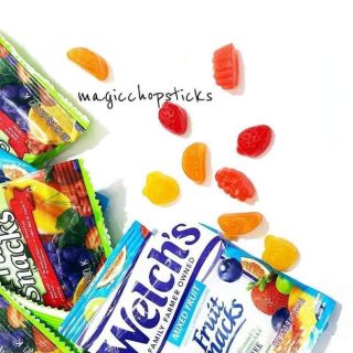 🇺🇸 [ 10 GÓI] KẸO DẺO TRÁI CÂY WELCH'S MỸ ‼