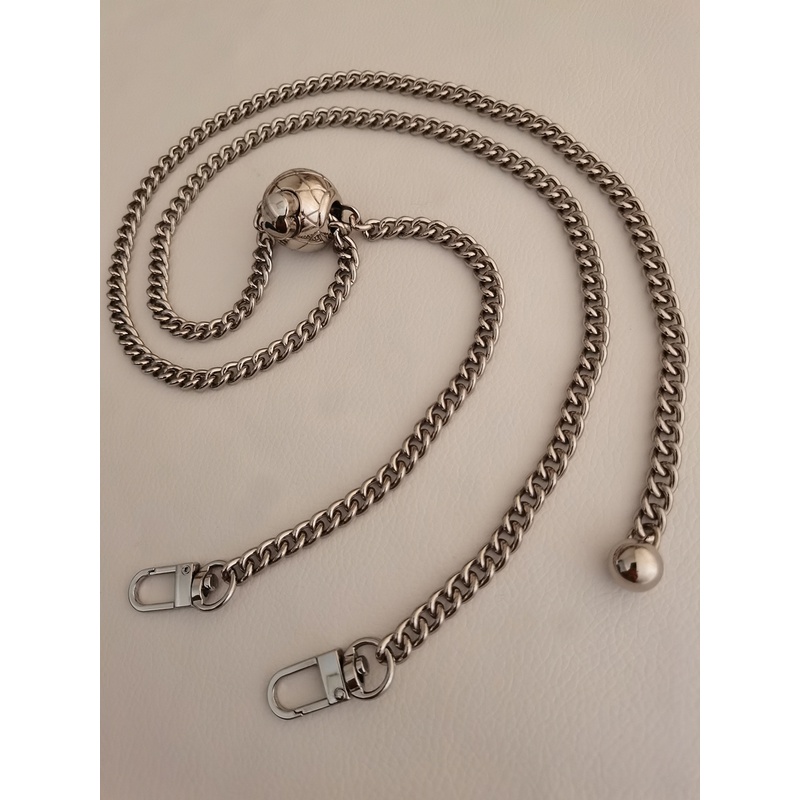 Dây Đeo Túi Xách   Túi dây xích kim loại với quả bóng vàng nhỏ có thể điều chỉnh chiều dài dây đeo dây đeo chéo dây đeo vai DIY túi phụ kiện