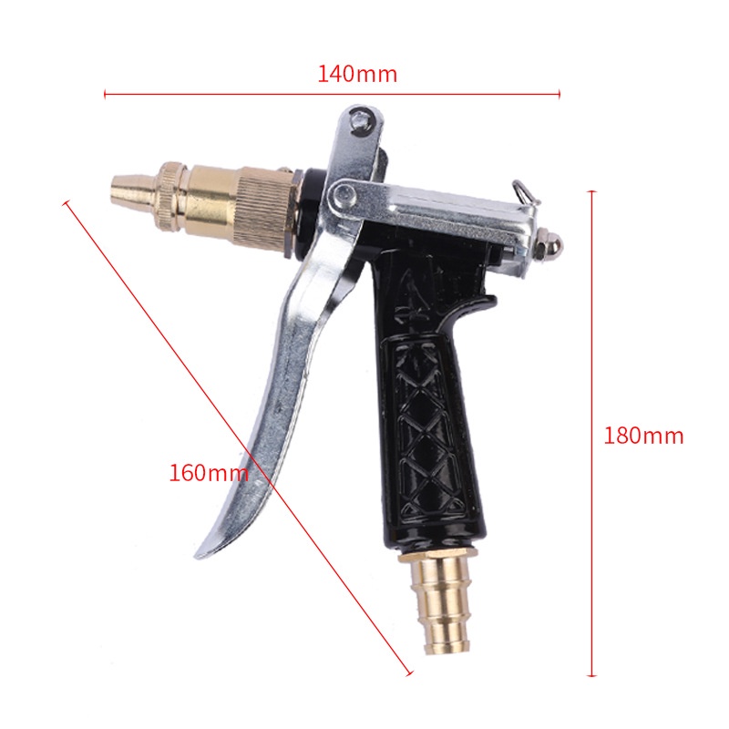 Vòi xịt tăng áp lực, súng xịt rửa nước áp lực cao dùng rửa xe, tưới cây...