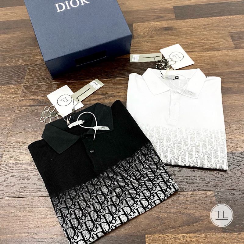 Áo polo DI.OR nam cổ bẻ cao cấp in 5D, áo thun đẹp tay ngắn form chuẩn thời trang lịch lãm, chất cotton xịn thoáng mát