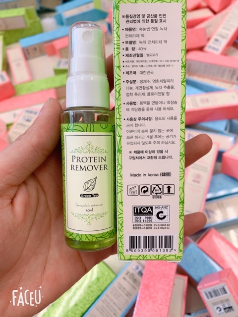 Protein remover dạng xịt 40ml_chính hãng hàn quốc_keo nối mi_dụng cụ nối mi_THÚY HÀ | BigBuy360 - bigbuy360.vn