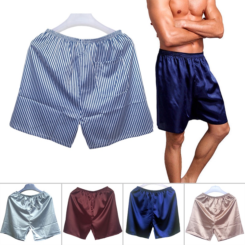 【FOR BIG SALE】Men's Men Loose Sleepwear 5 Colors 4 Sizes Underwear L-3XL Top Quality