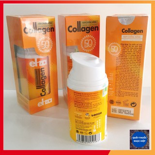 [Free Ship - Hàng Chính Hãng] - Kem Chống Nắng - ELZA Collagen - Chống nắng toàn thân - Không bóng dầu - Không bết dính