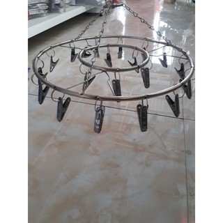 Móc dù tròn,vuông inox loại 1