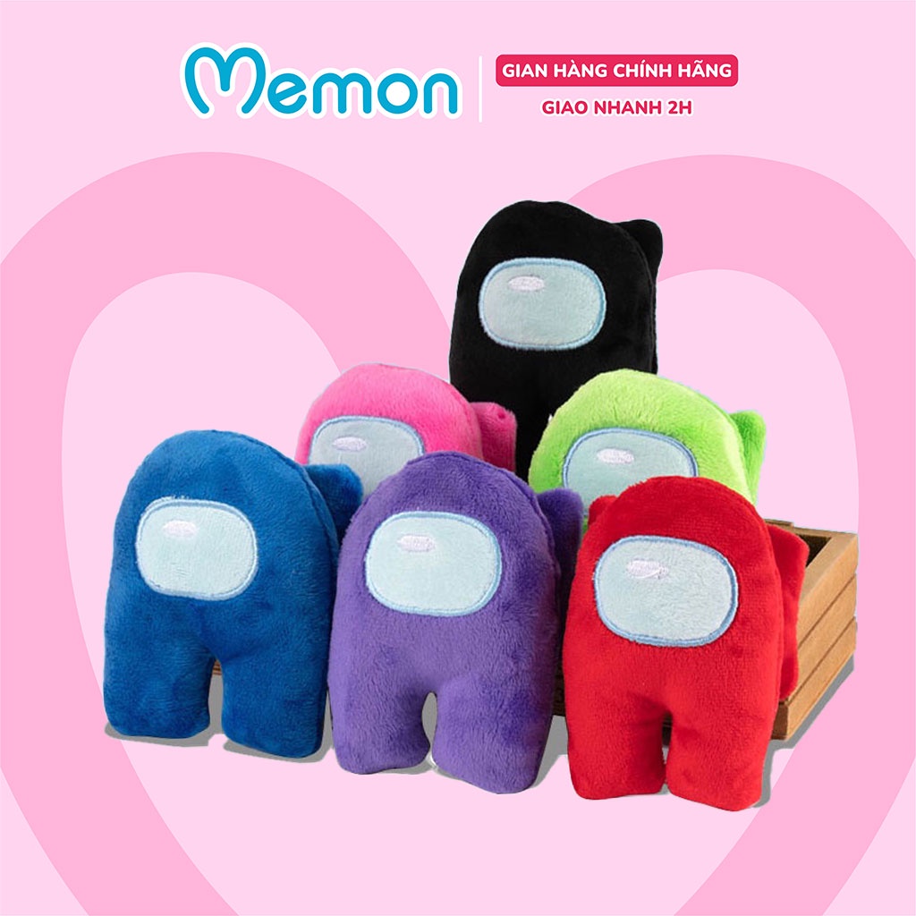 Gấu Bông Among Us 2D Dễ Thương Cao Cấp Memon