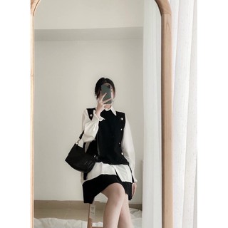 SET ÁO SƠMI KÈM GILE PHỐI NÚT (KÈM VIDEO HÌNH THẬT)