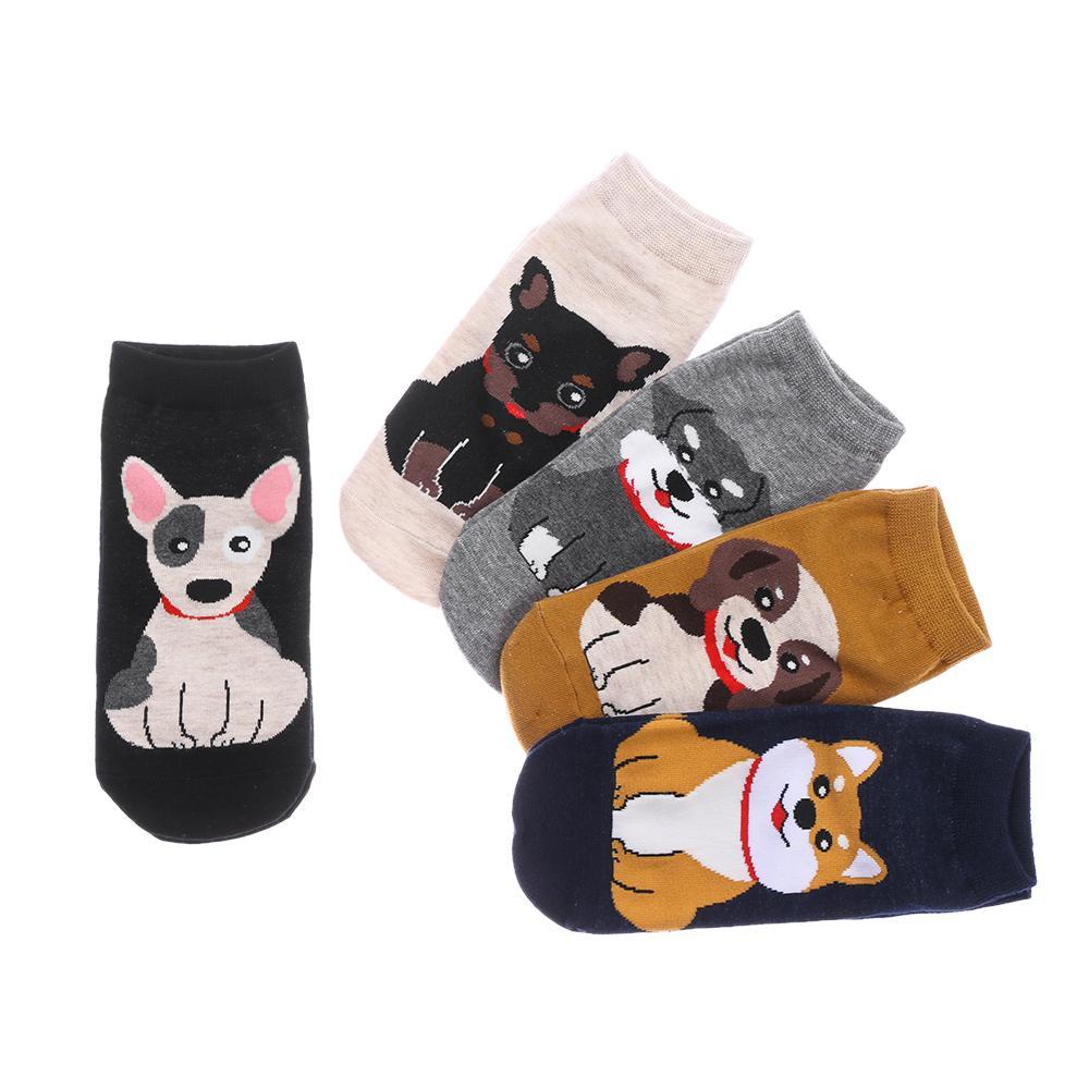 Vớ Cotton Họa Tiết Nghệ Thuật Vui Nhộn Dành Cho Nữ