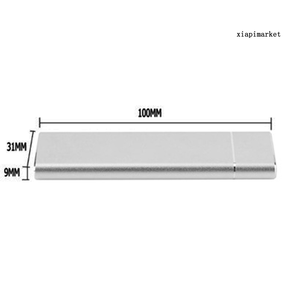 MAT_USB 3.1 6Gbps Type-C to M.2 NGFF SSD Hard Drive Disk Box External Enclosure Case