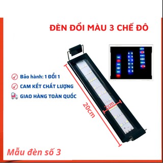 Bể cá mini + Lọc nước + Đèn led 30x17x17cm
