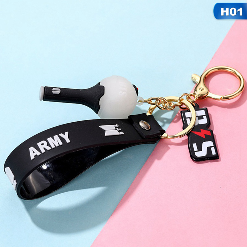 Móc Khóa In Tên Các Thành Viên Nhóm Nhạc Kpop Bts/Exo/Blackpink/Twice/Got 7