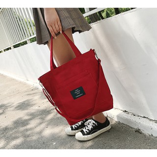 Túi tole canvas thời trang - hàng chuẩn quảng châu