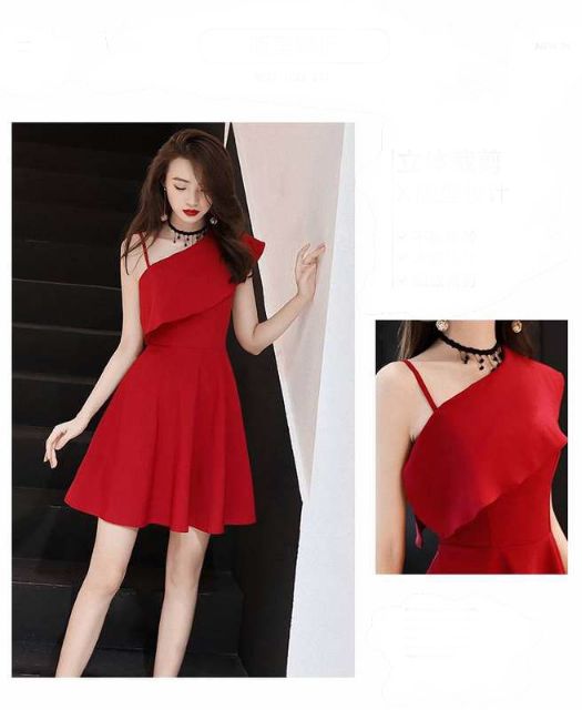 Zerasy - Đầm xòe phối bèo vai kiểu cách | BigBuy360 - bigbuy360.vn