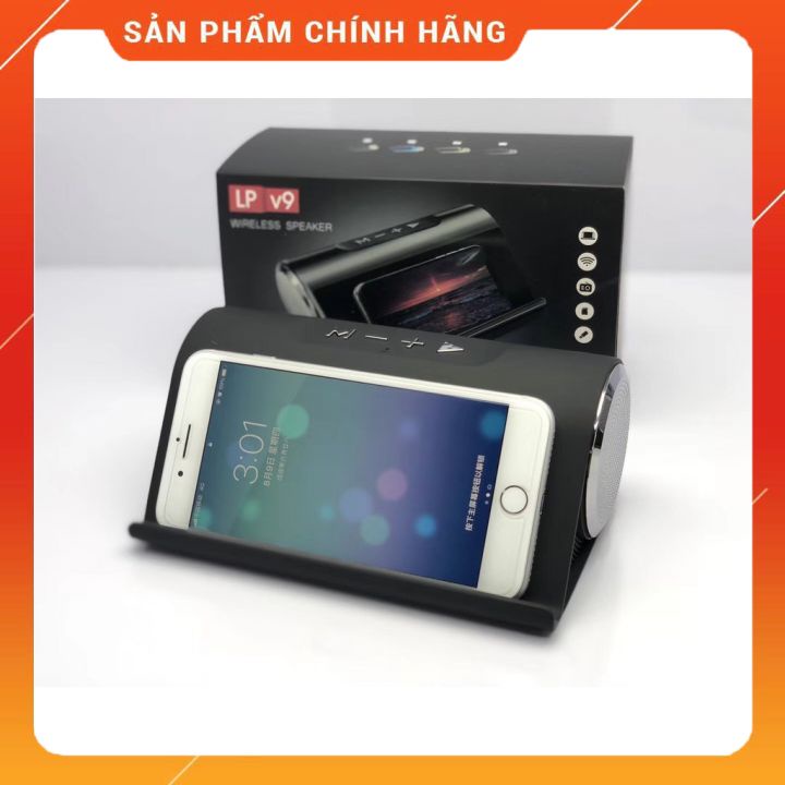Loa Bluetooth Cực Hay LP-V9- có giá đỡ điện thoại