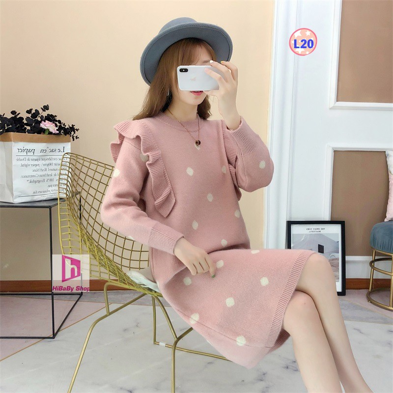 Váy Len Bầu Quảng Châu L20