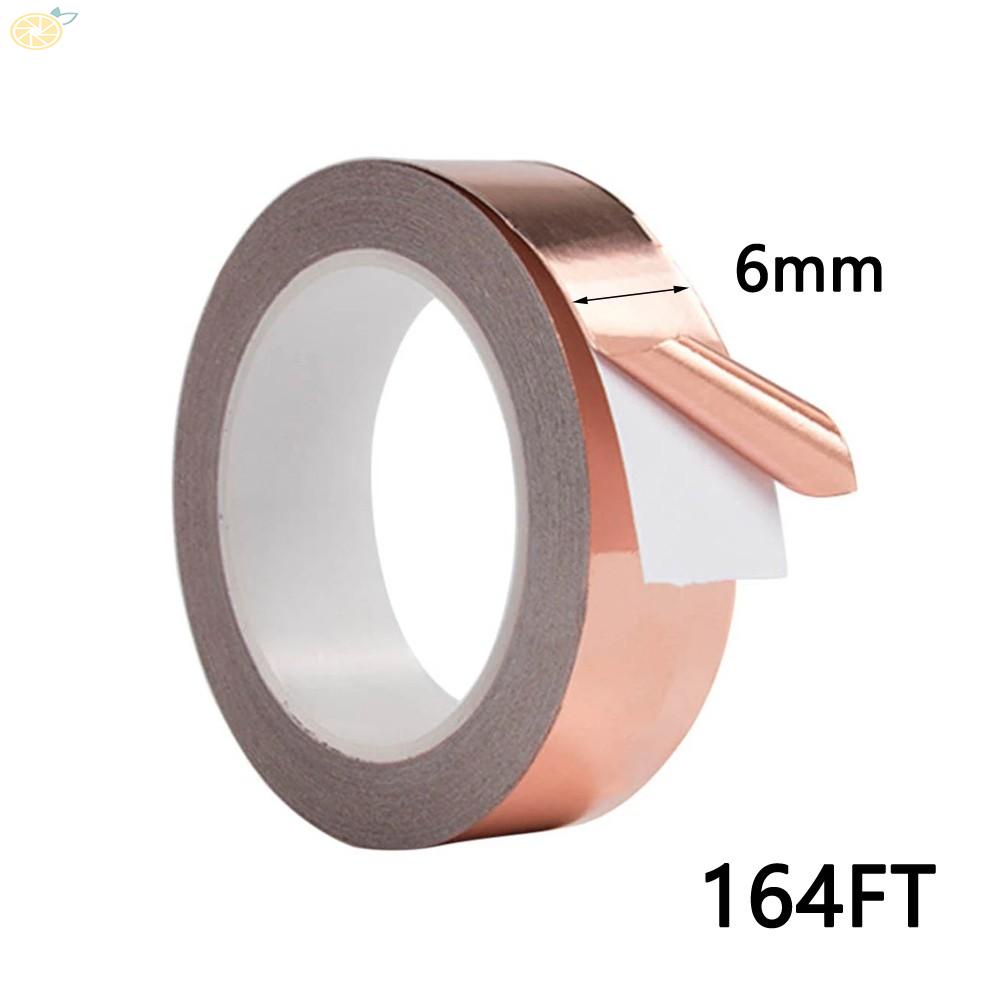 【VARSTR】Copper Foil Tape Multipurpose Strong Viscosity Double Conductive High Quality