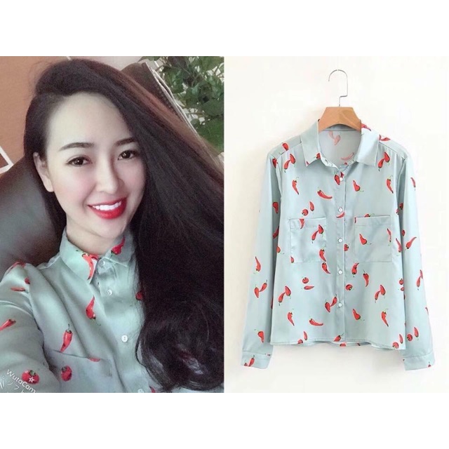 Sơ mi ớt đỏ